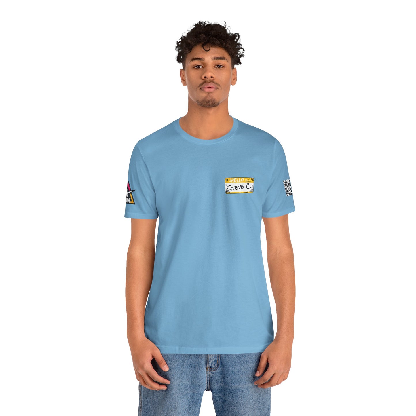 Custom Name Tag – Personalized Streetwear Graphic Tee