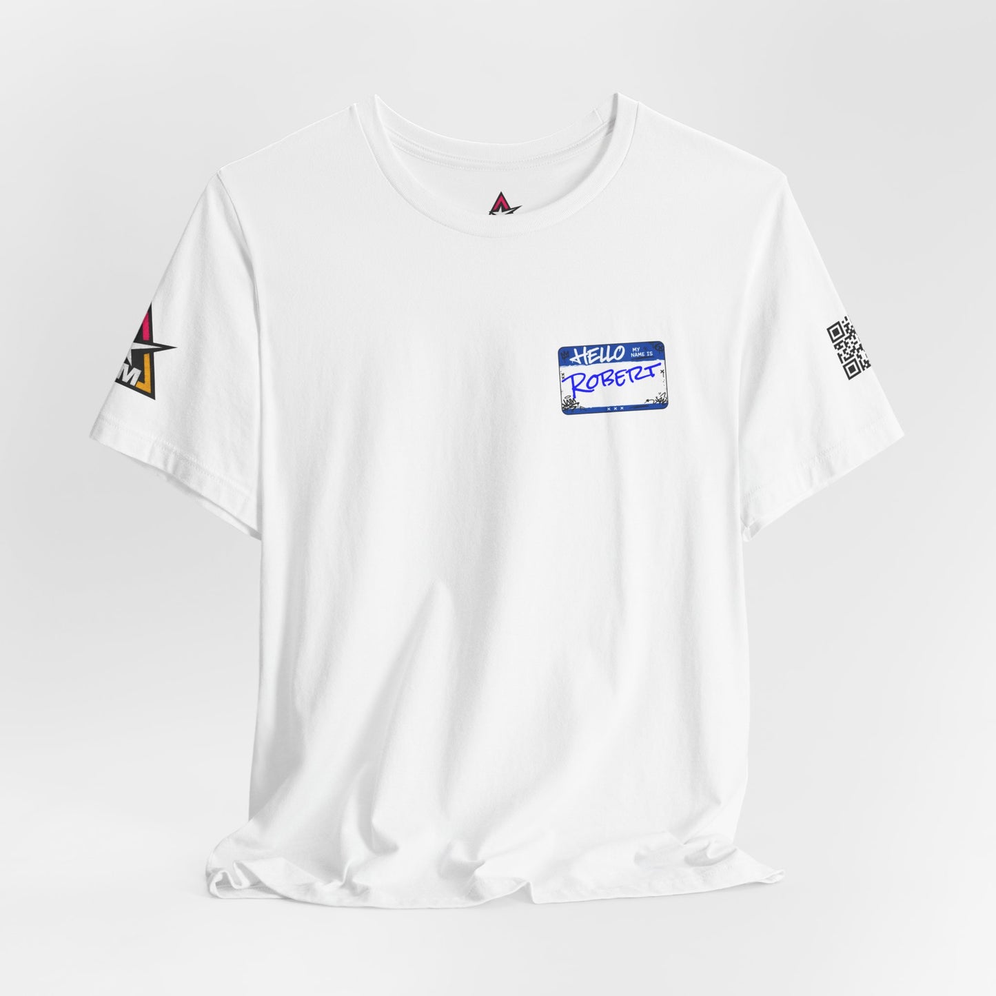 Custom Name Tag – Personalized Streetwear Graphic Tee