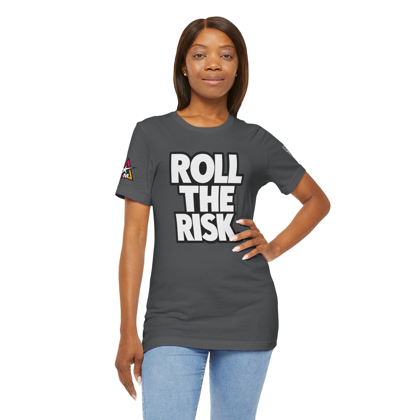 Roll the Risk – Bold Risk Taker Graphic Tee