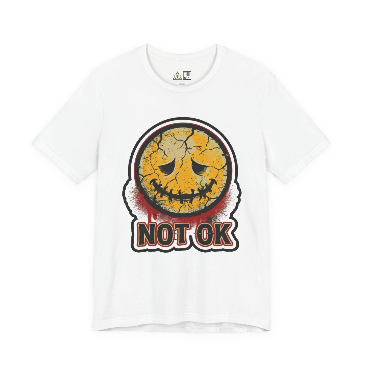 Not Ok unisex streetwear graphic tee