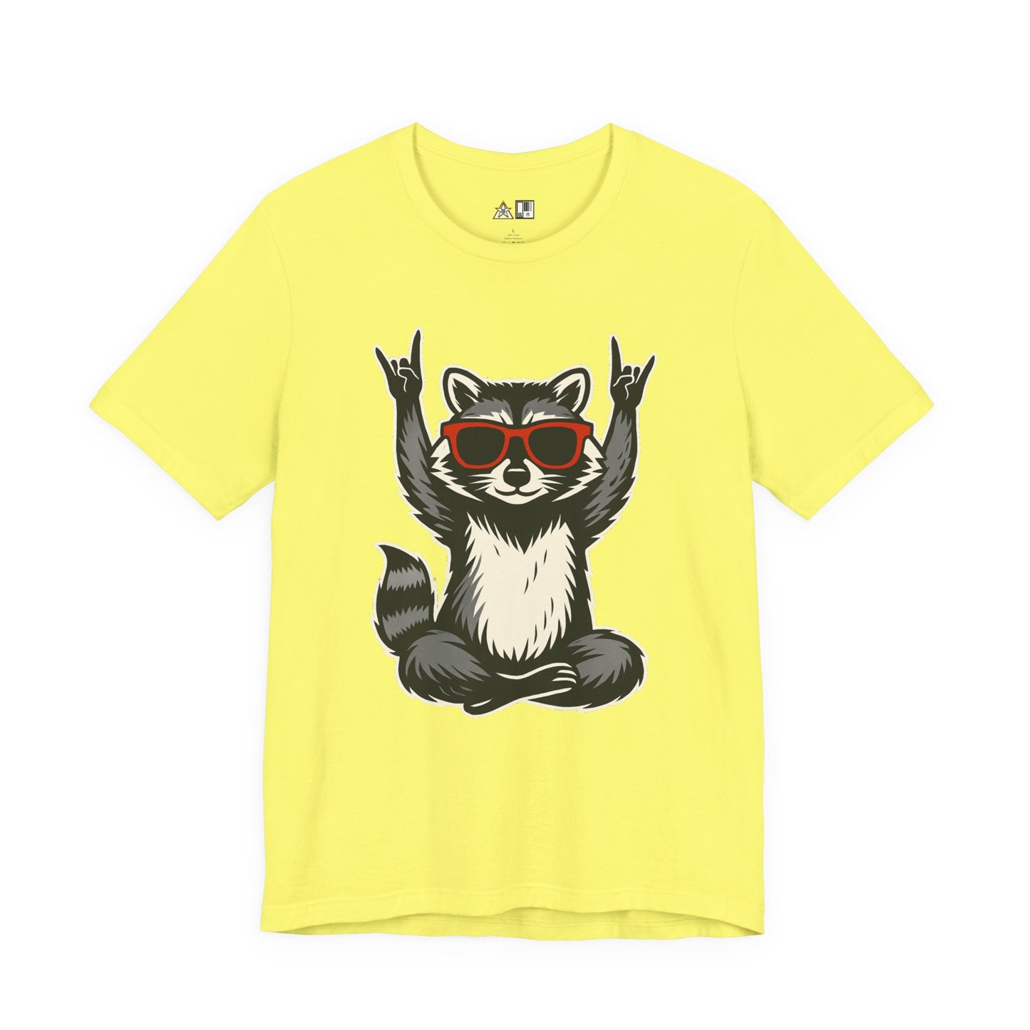 Wild Raccoon Icon Tee – Unisex Streetwear Graphic Tee