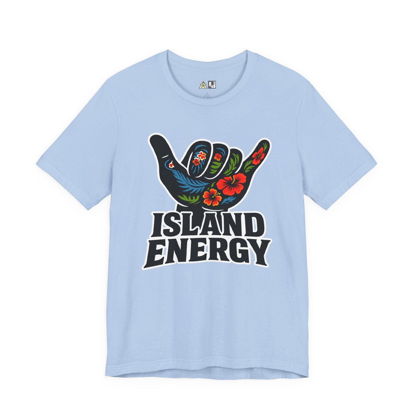 Island Energy Shaka Vibe – Unisex Streetwear Graphic Tee