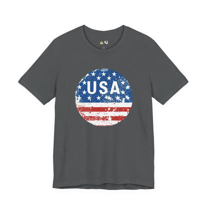 USA Legacy Badge – Unisex Streetwear Graphic Tee