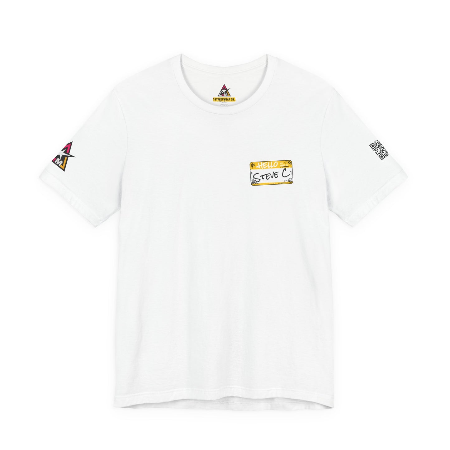 Custom Name Tag – Personalized Streetwear Graphic Tee