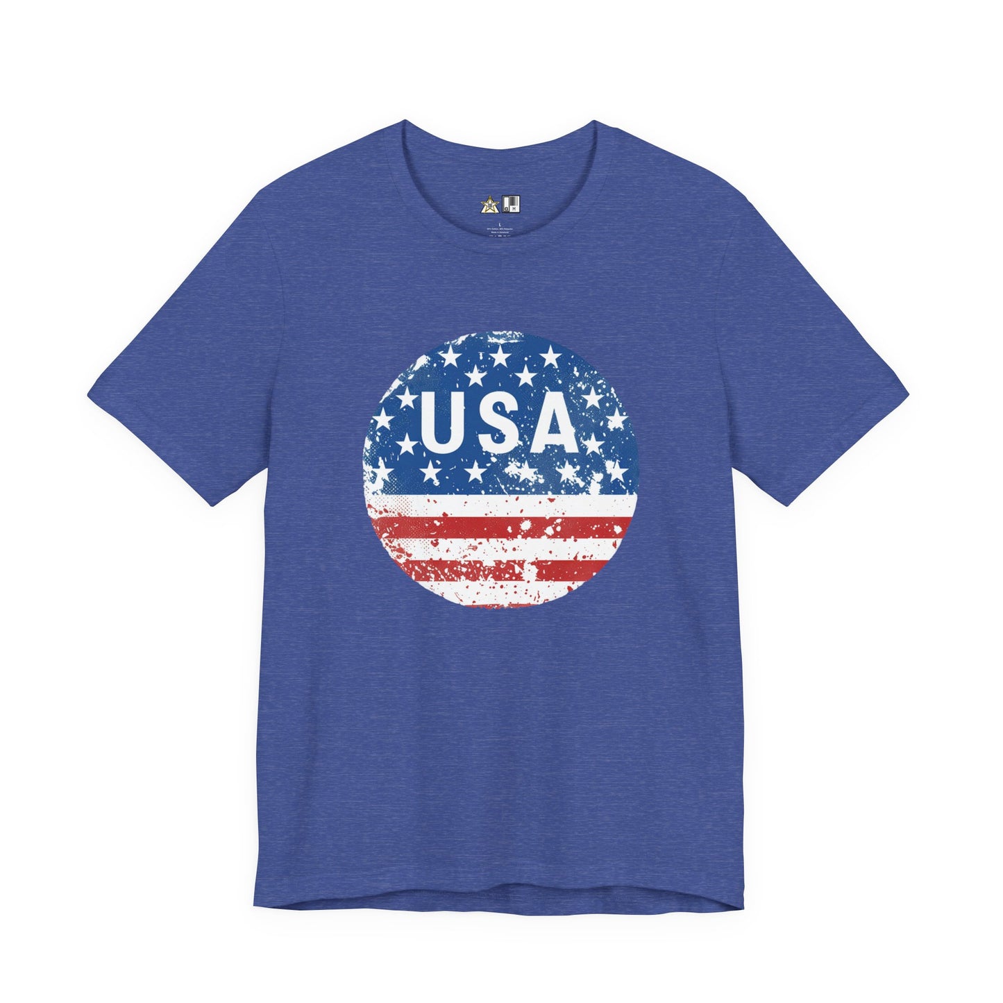 USA Legacy Badge – Unisex Streetwear Graphic Tee