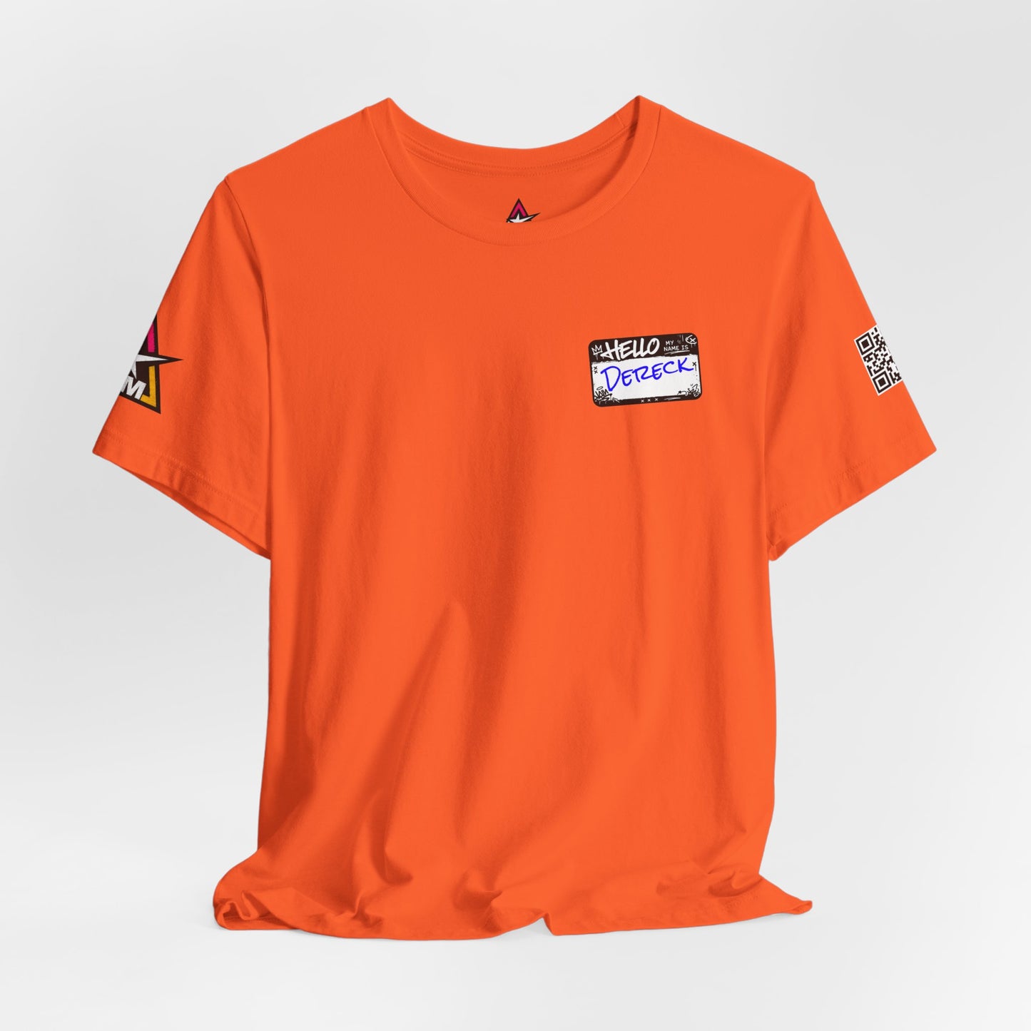 Custom Name Tag – Personalized Streetwear Graphic Tee