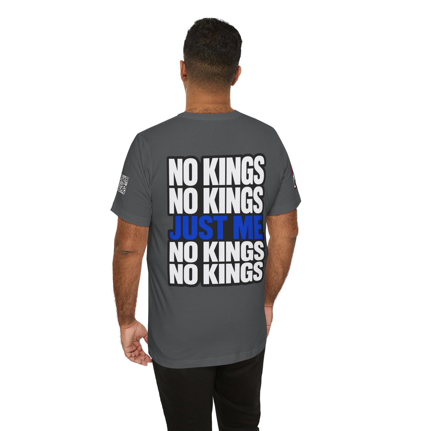 No Kings Just Me – Bold Anti Authority Graphic Tee
