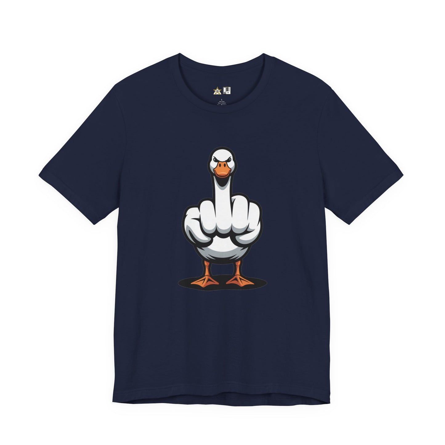Unfiltered Goose Attitude Tee – Unisex Streetwear Graphic Tee