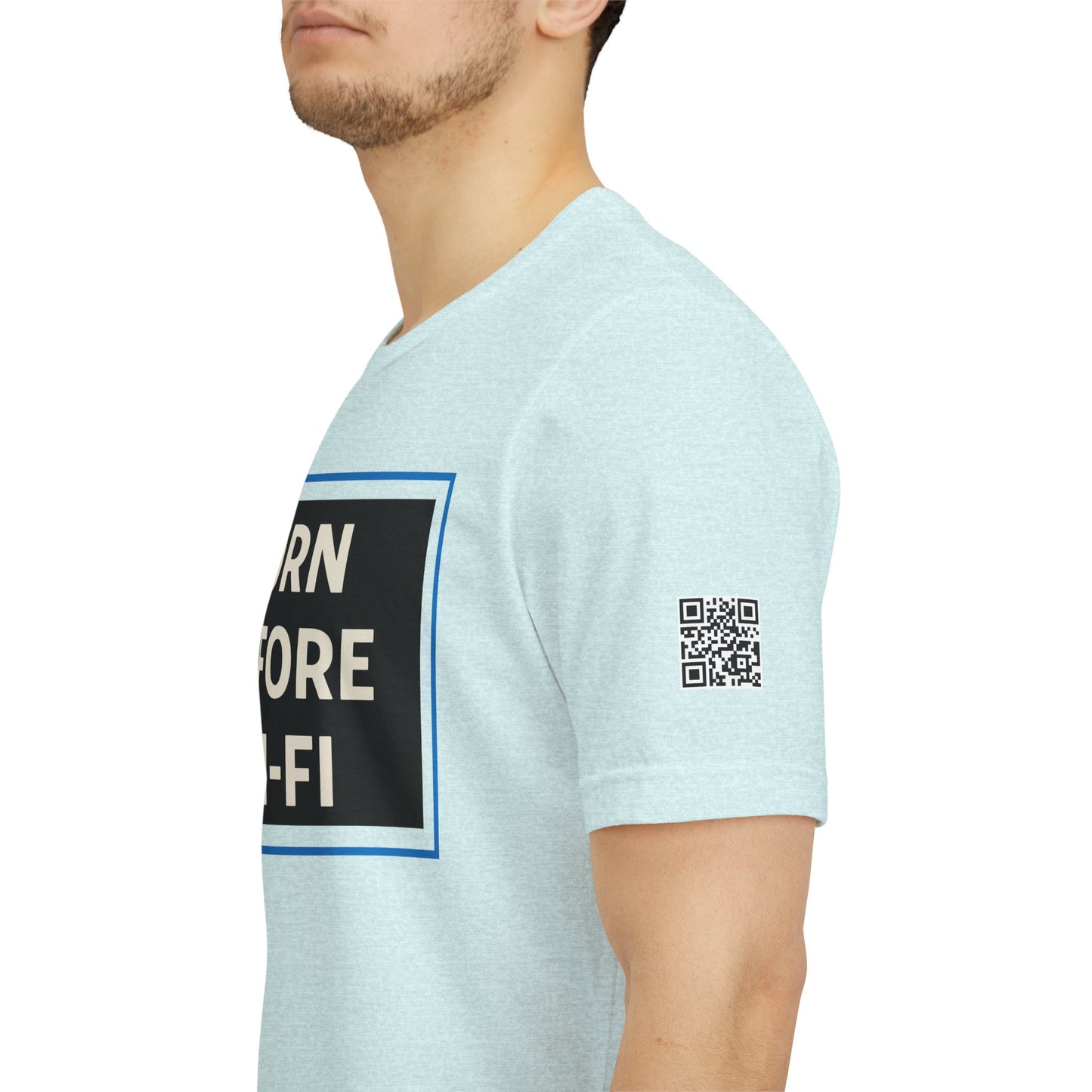 BORN BEFORE WI-FI | Funny Retro Graphic Tee | Gen X & Millennial Streetwear