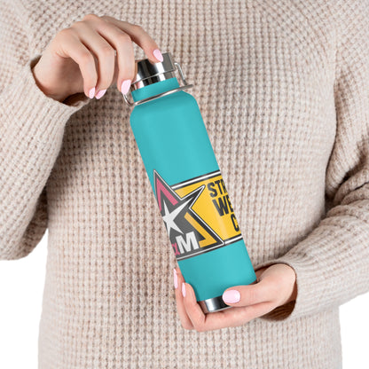 22OZ INSULATED BOTTLE – STAY SHARP. STAY HYDRATED.