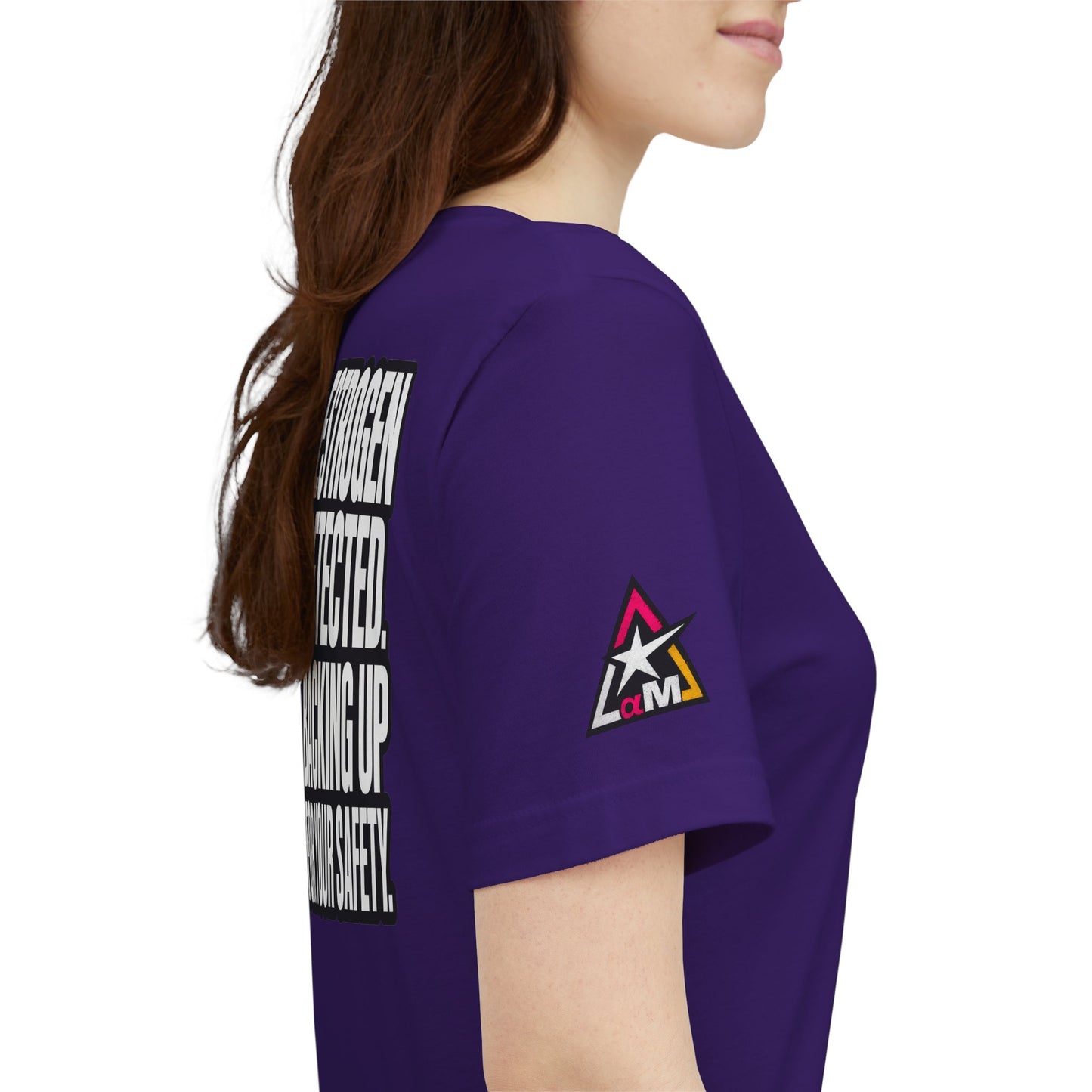 Estrogen Detected Backing Up for Your Safety – Funny Relationship Graphic Tee