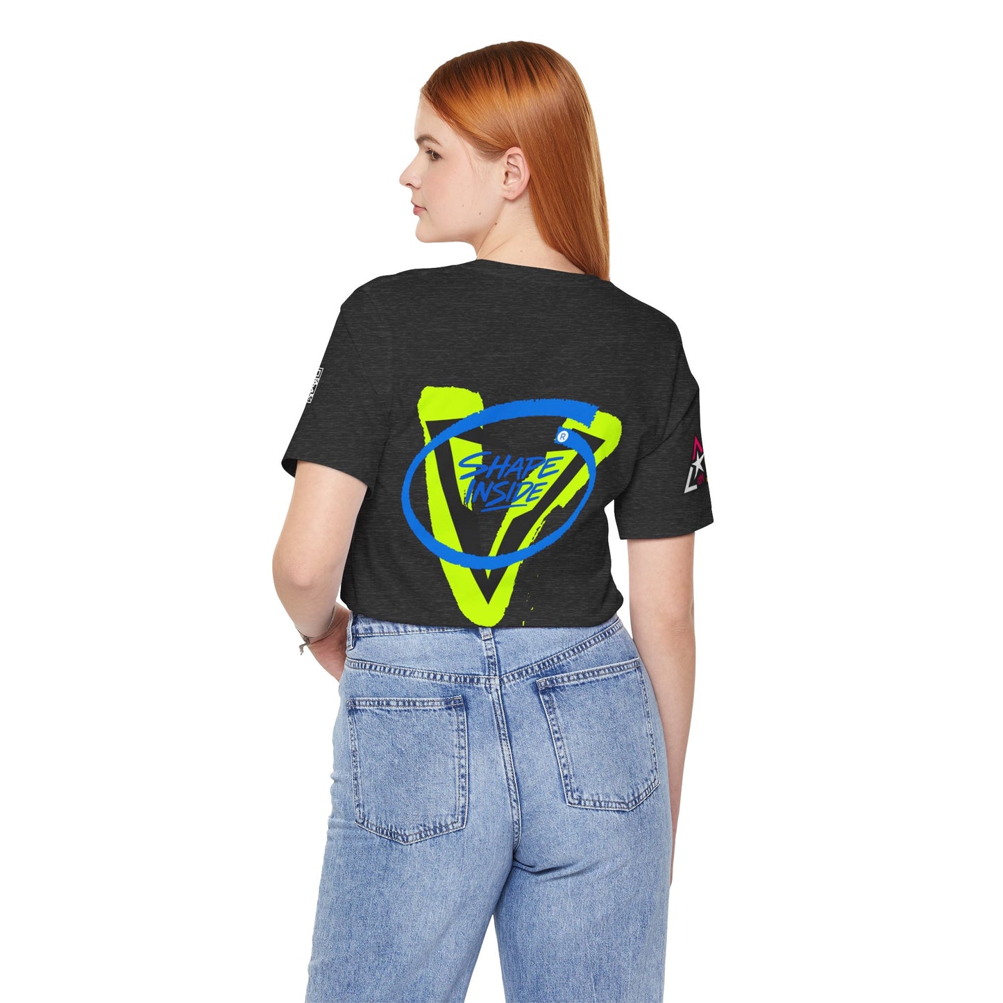 V-Shape Inside Graphic T-Shirt | Fitness Streetwear Tee | Gym & Bodybuilding Shirt
