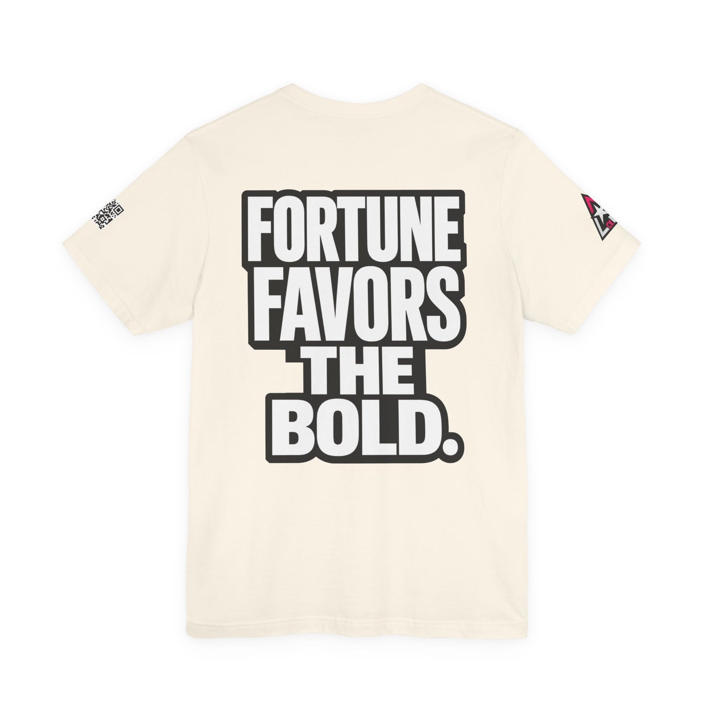 Fortune Favors the Bold – Motivational Graphic Tee