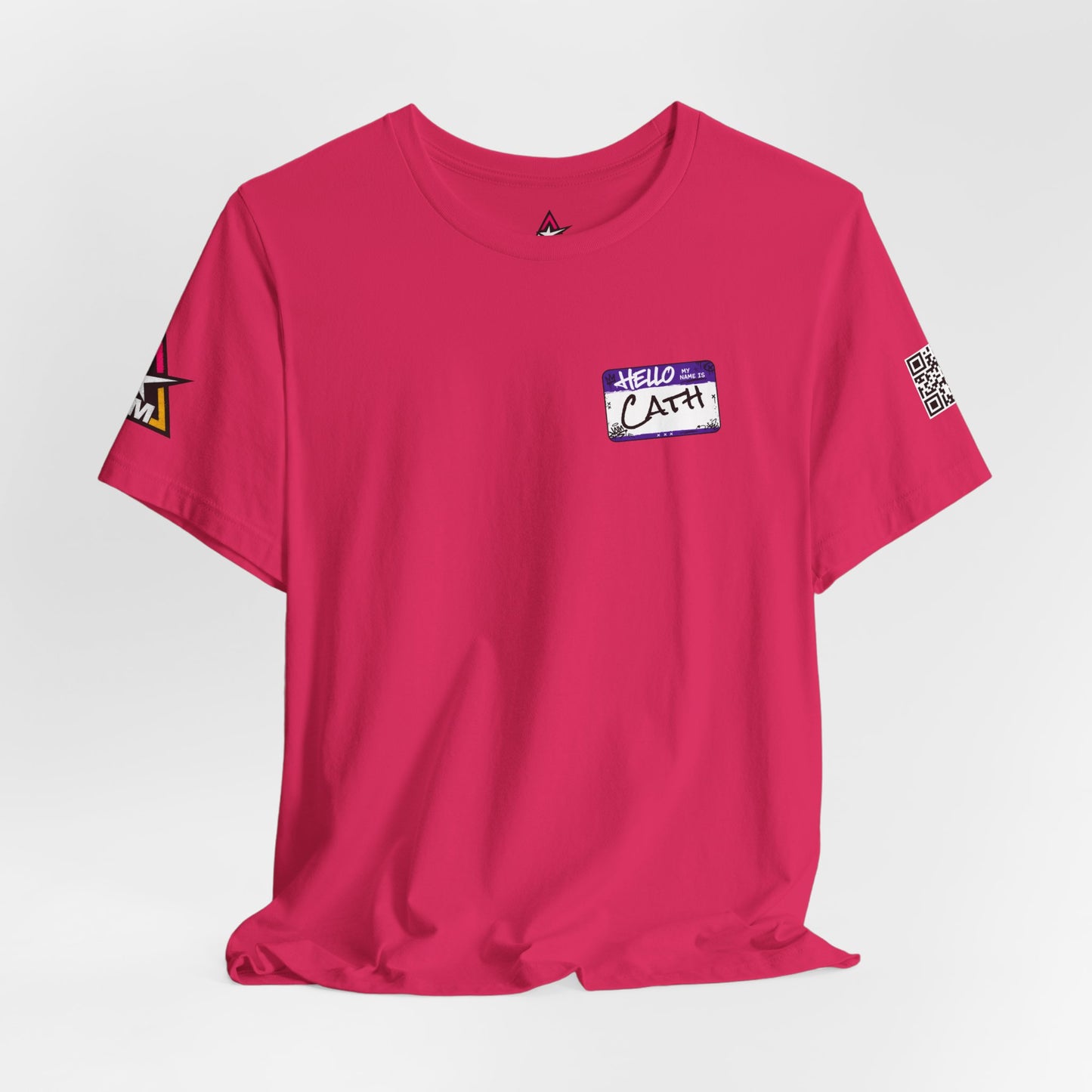 Custom Name Tag – Personalized Streetwear Graphic Tee