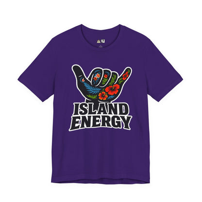 Island Energy Shaka Vibe – Unisex Streetwear Graphic Tee