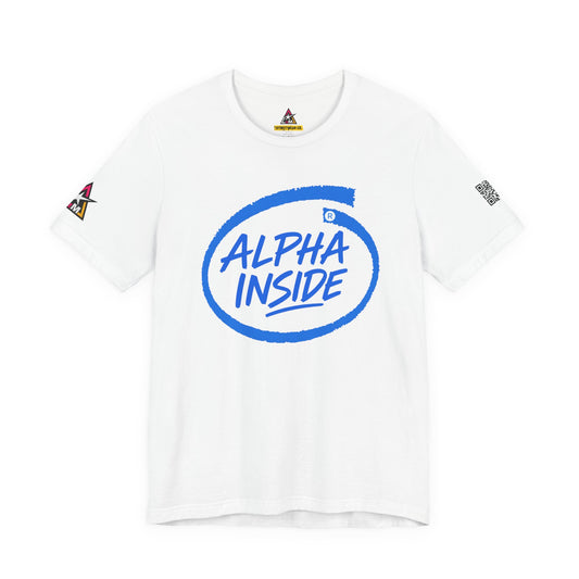 ALPHA INSIDE | Motivational Graphic Tee | Alpha Mindset Streetwear