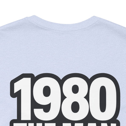 1980 The Man The Myth The Legend Graphic T-Shirt | 1980 Birthday Tee | Vintage Legend Shirt