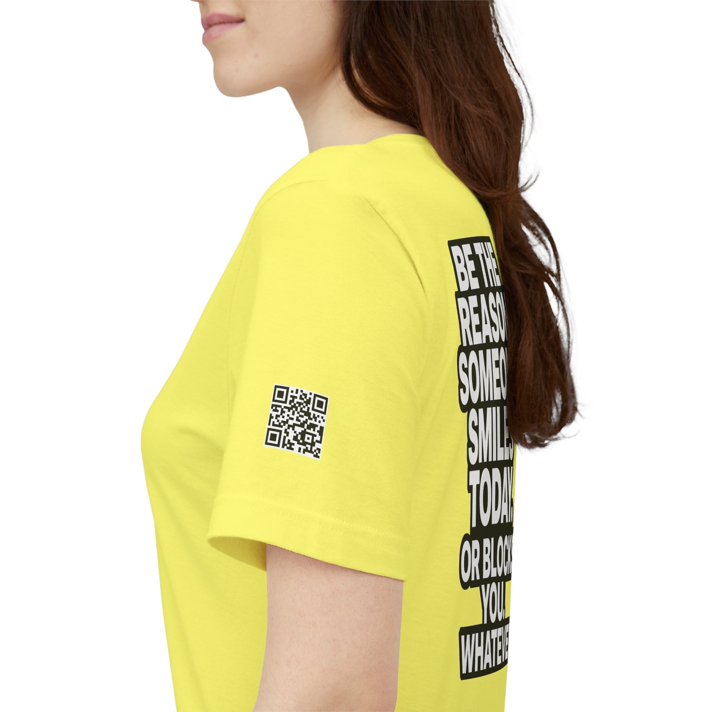 Be the Reason Someone Smiles Today… Or Blocks You – Funny Sarcastic Graphic Tee
