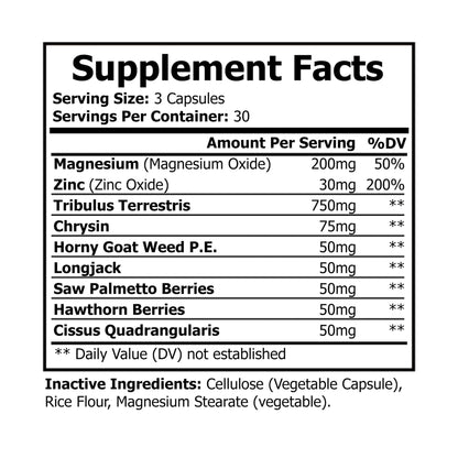 MAGNESIUM + ZINC – BUILT FOR PERFORMANCE. FORMULATED FOR DOMINANCE.