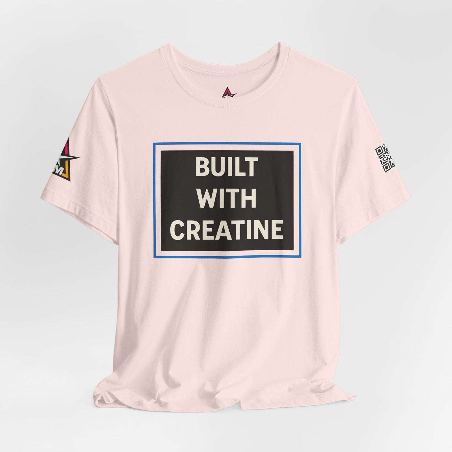 Built With Creatine Graphic T-Shirt | Gym Streetwear Tee | Bodybuilding & Fitness Shirt