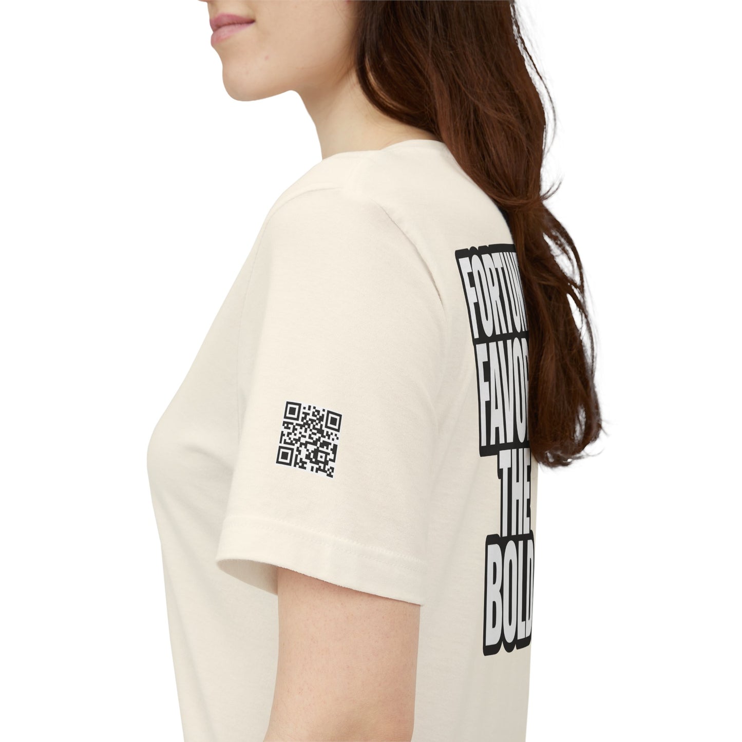 Fortune Favors the Bold – Motivational Streetwear Graphic Tee