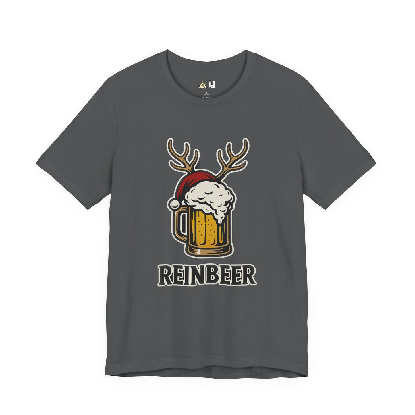 Reinbeer Holiday Authority – Unisex Bold Graphic Streetwear Tee