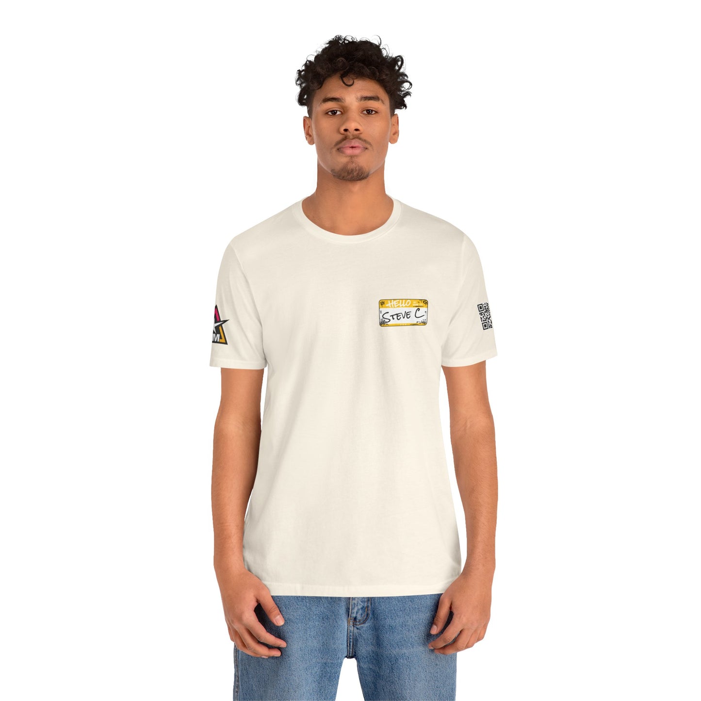 Custom Name Tag – Personalized Streetwear Graphic Tee
