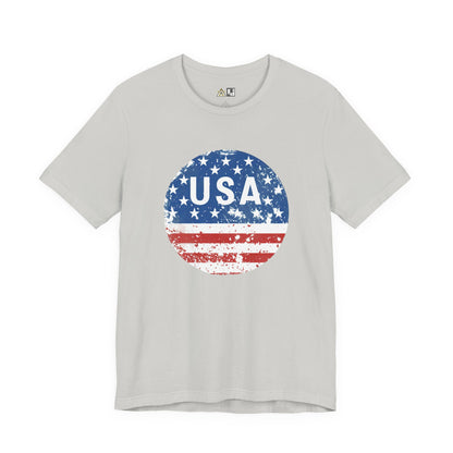 USA Legacy Badge – Unisex Streetwear Graphic Tee