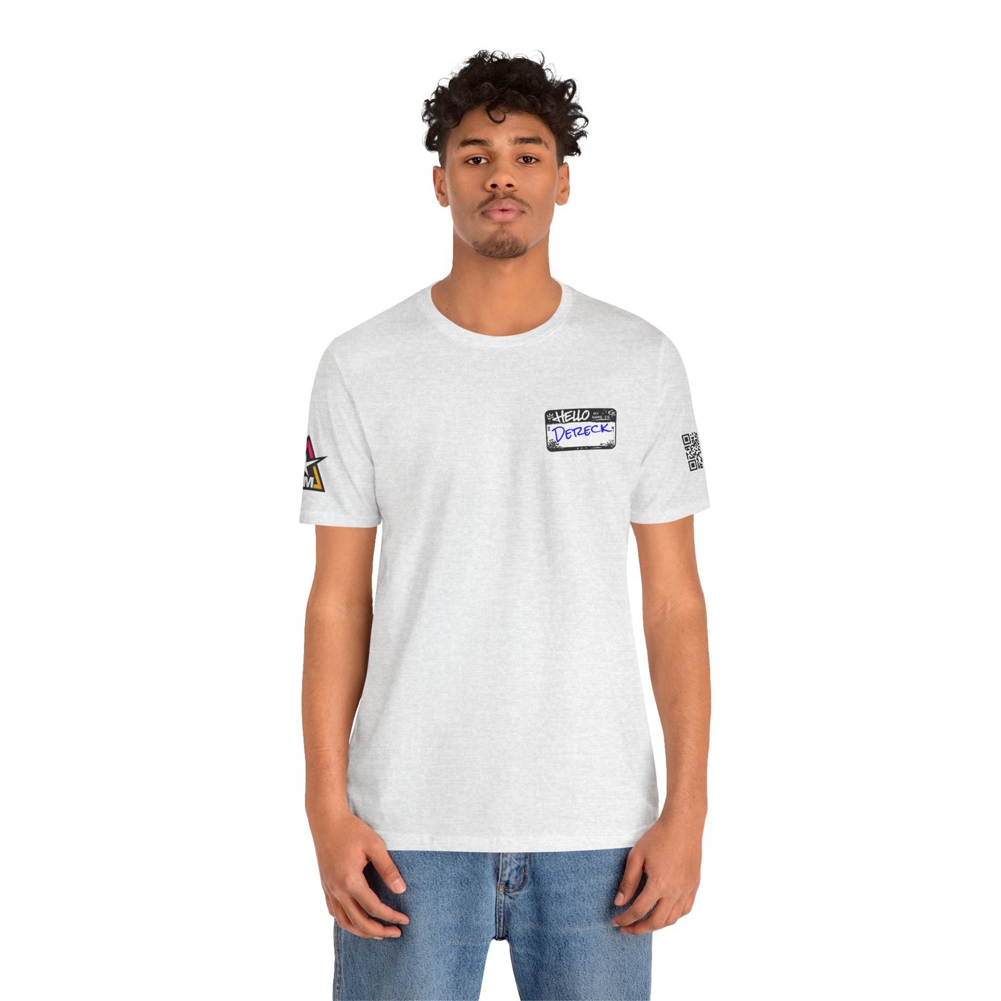 Custom Name Tag – Personalized Streetwear Graphic Tee