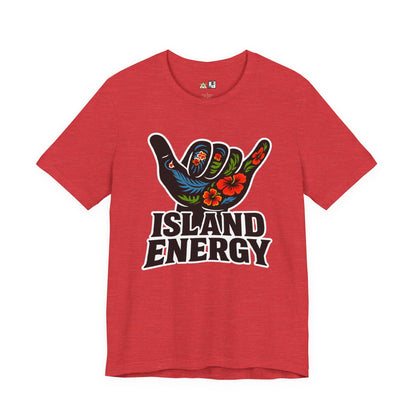 Island Energy Shaka Vibe – Unisex Streetwear Graphic Tee