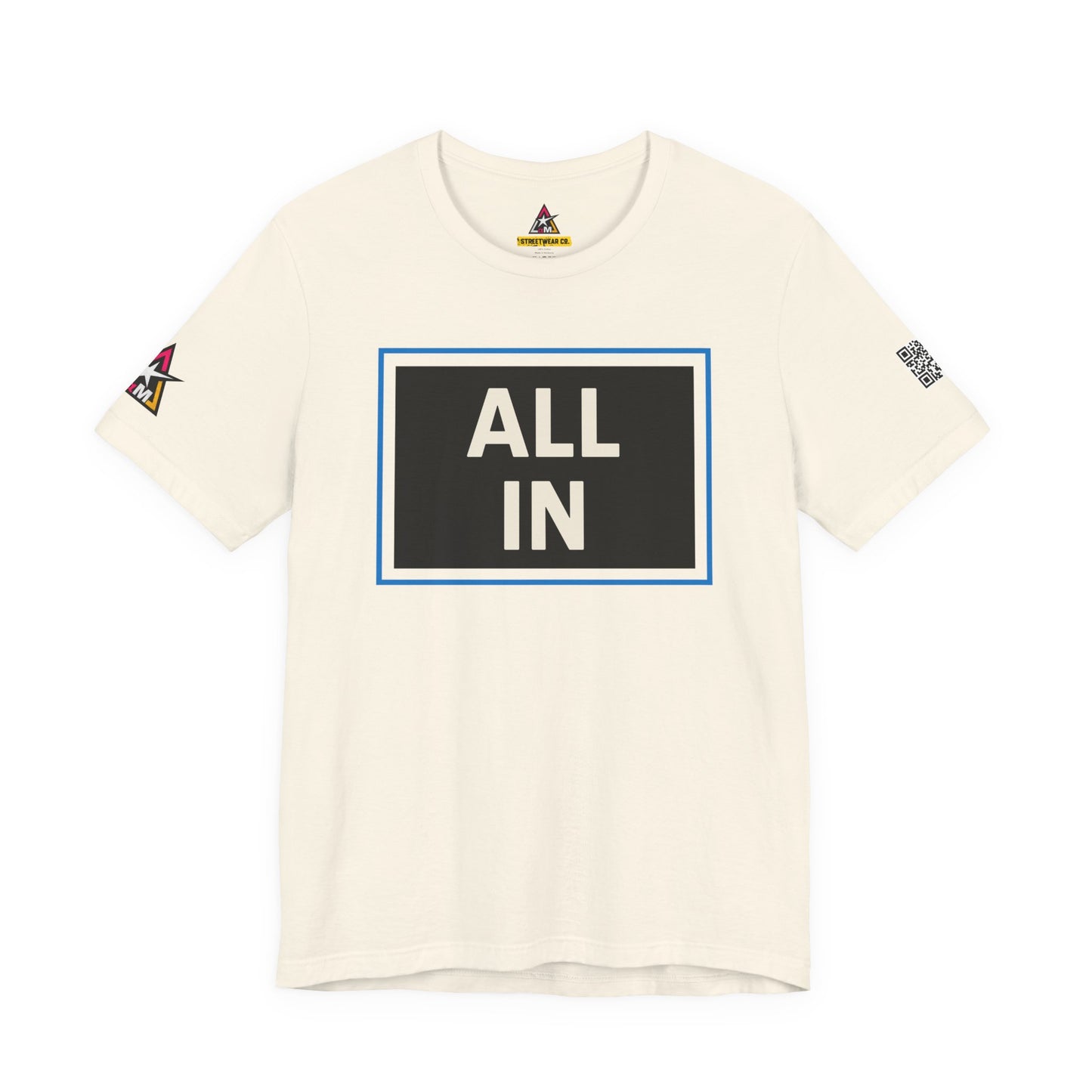 ALL IN | Las Vegas Poker Graphic Tee – Unisex Streetwear
