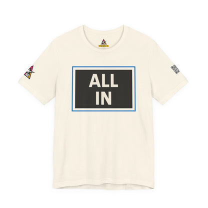 ALL IN | Las Vegas Poker Graphic Tee – Unisex Streetwear