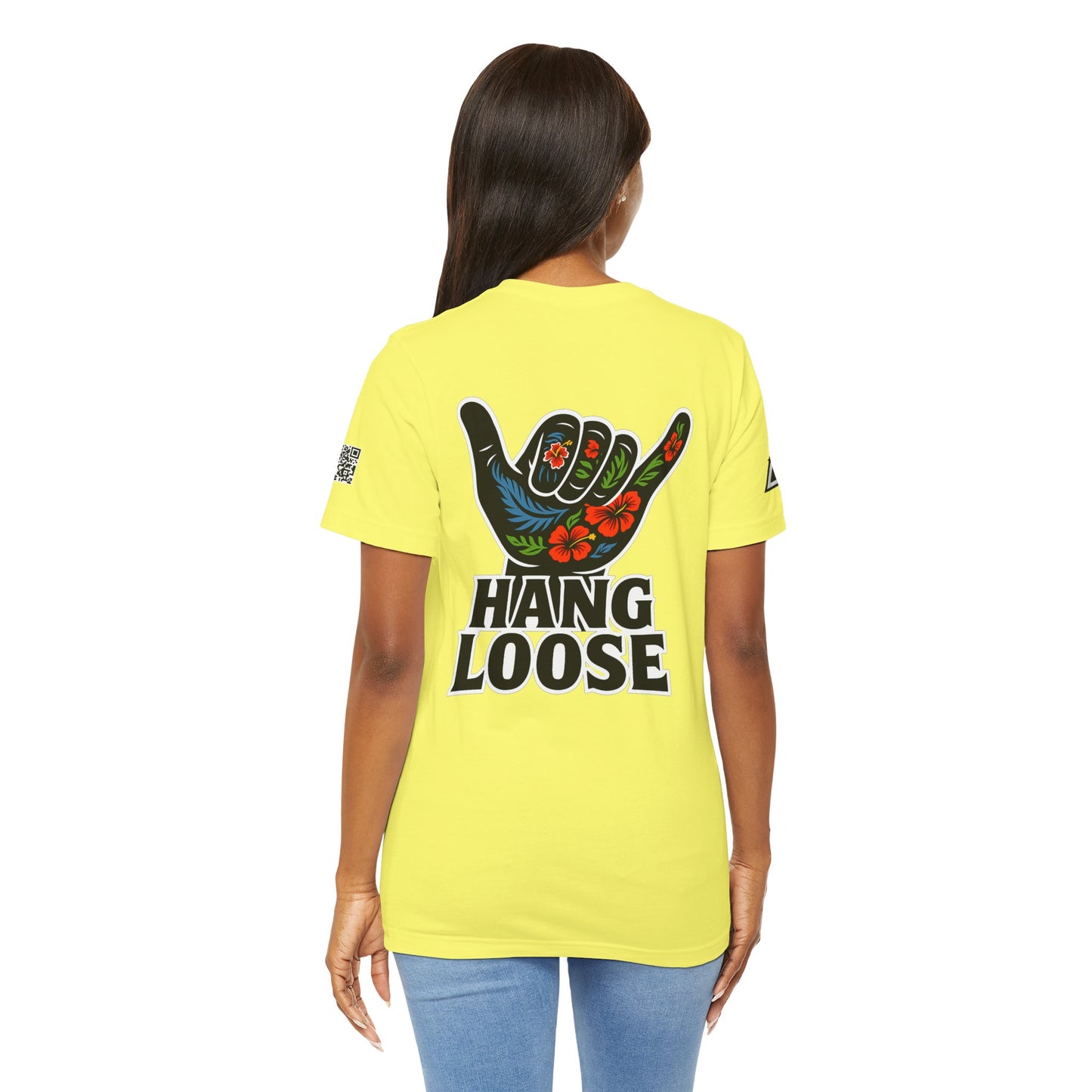 Hang Loose Graphic T-Shirt | Shaka Hand Tee | Tropical Surf Streetwear