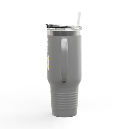 40oz Insulated Travel Mug, INSULATED TRAVEL MUG – FUEL YOUR GRIND. STAY UNSTOPPABLE.
