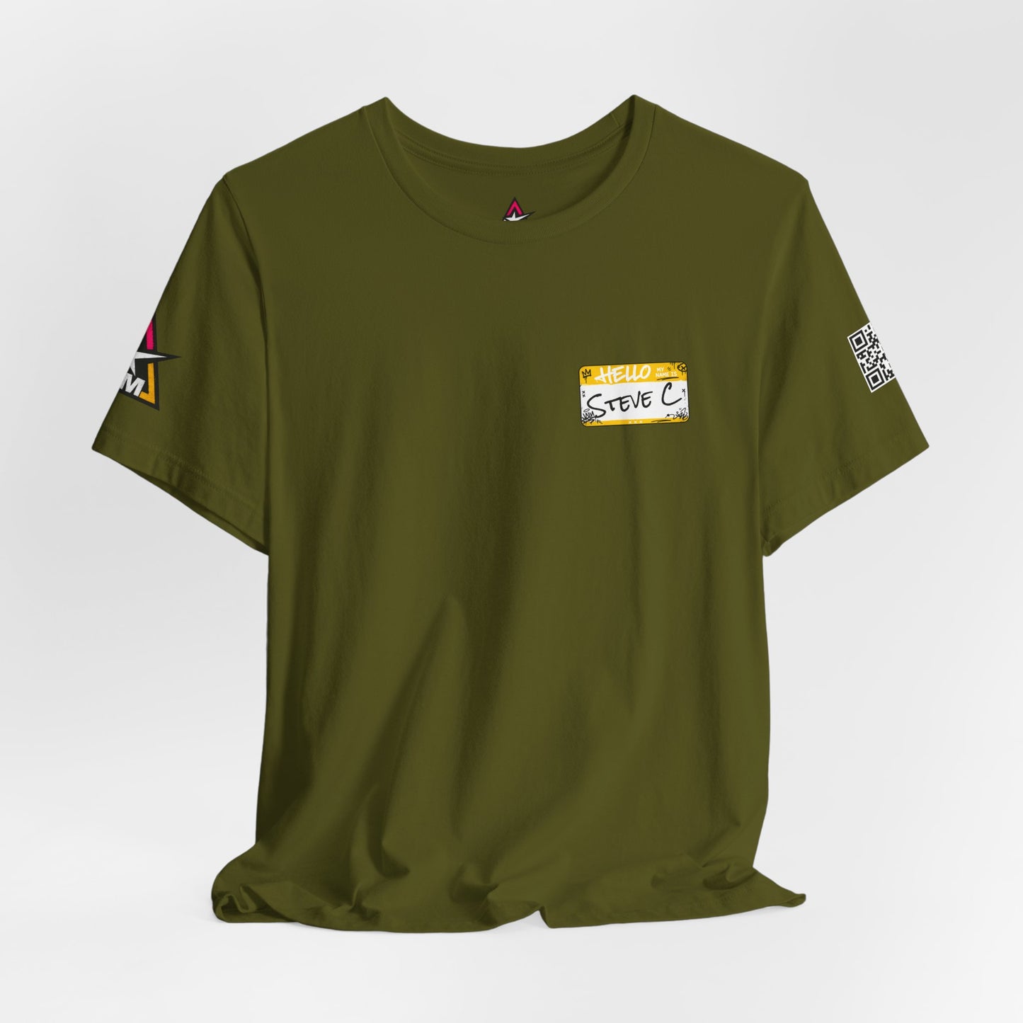 Custom Name Tag – Personalized Streetwear Graphic Tee