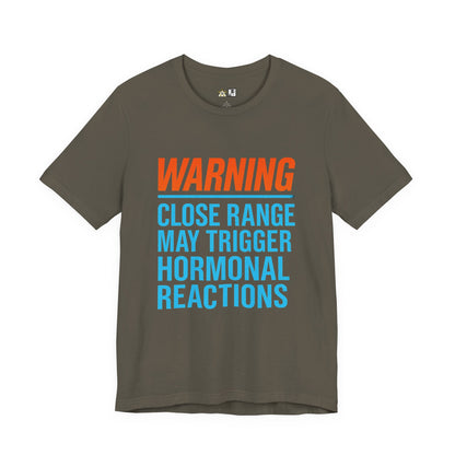 Close Range Warning – Unisex Streetwear Graphic Tee