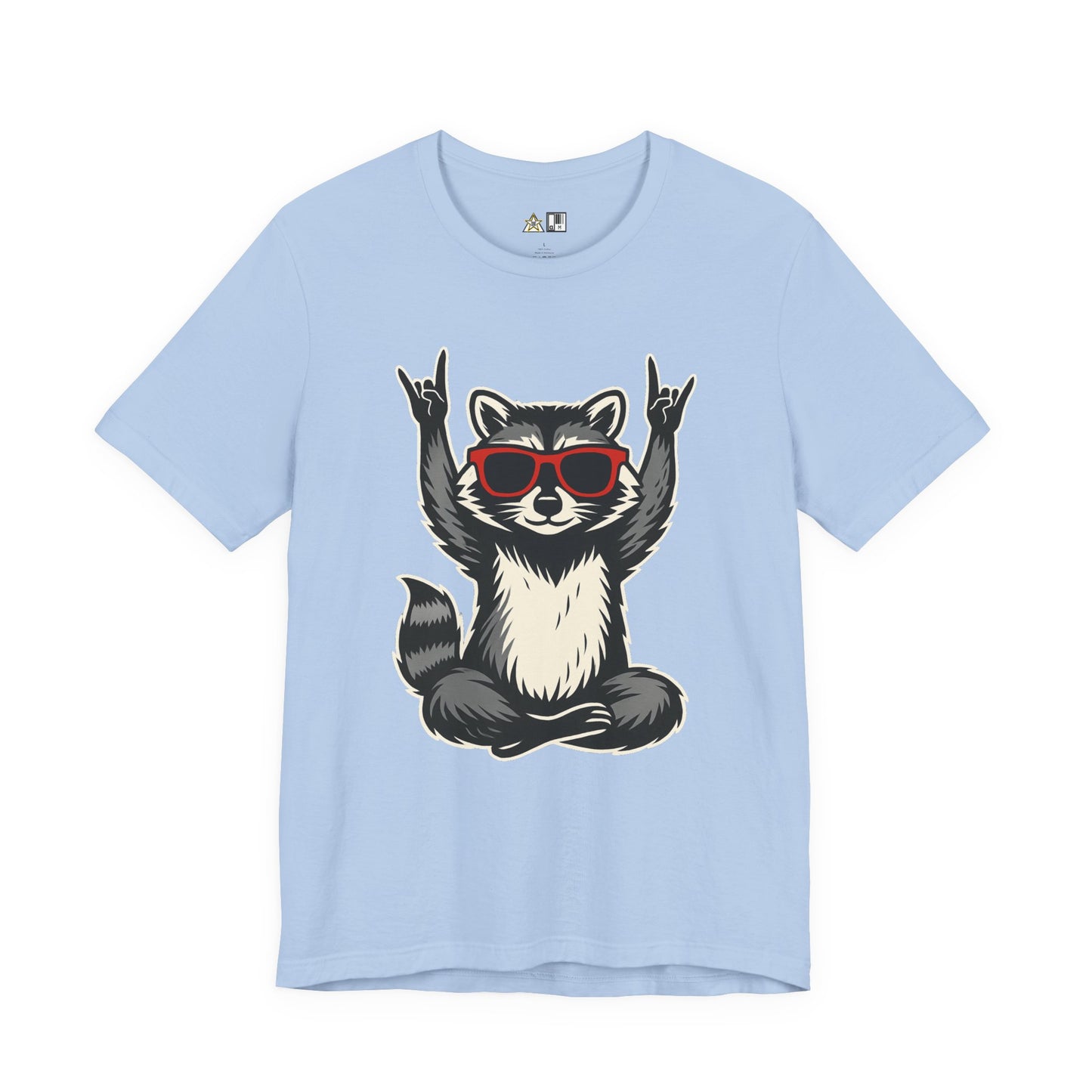 Wild Raccoon Icon Tee – Unisex Streetwear Graphic Tee