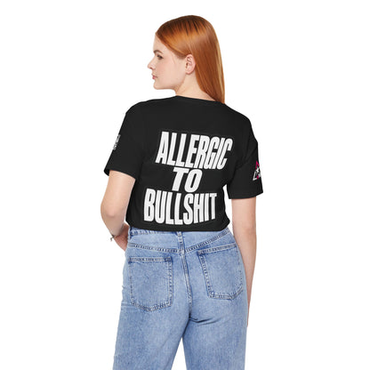 Allergic to Bullshit Graphic T-Shirt | Sarcastic Streetwear Tee  ALLERGIC TO BULLSHIT