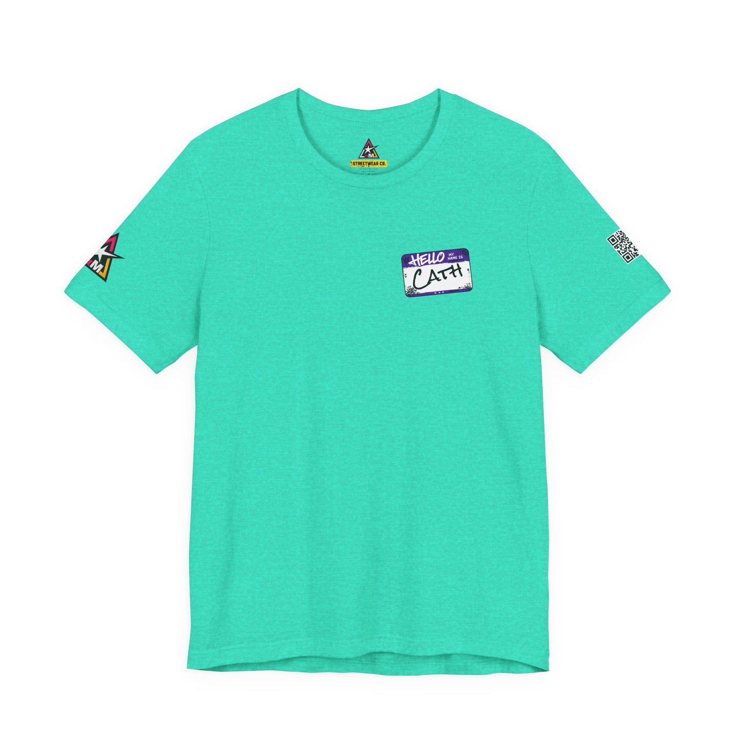 Custom Name Tag – Personalized Streetwear Graphic Tee