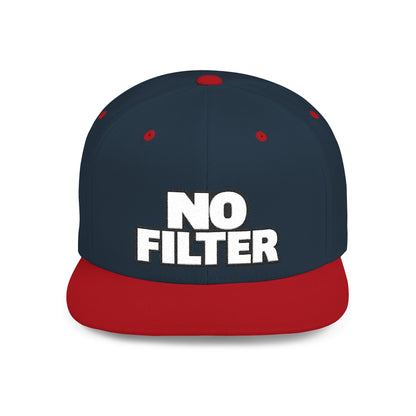 No Filter – Bold Sarcastic Streetwear Snapback