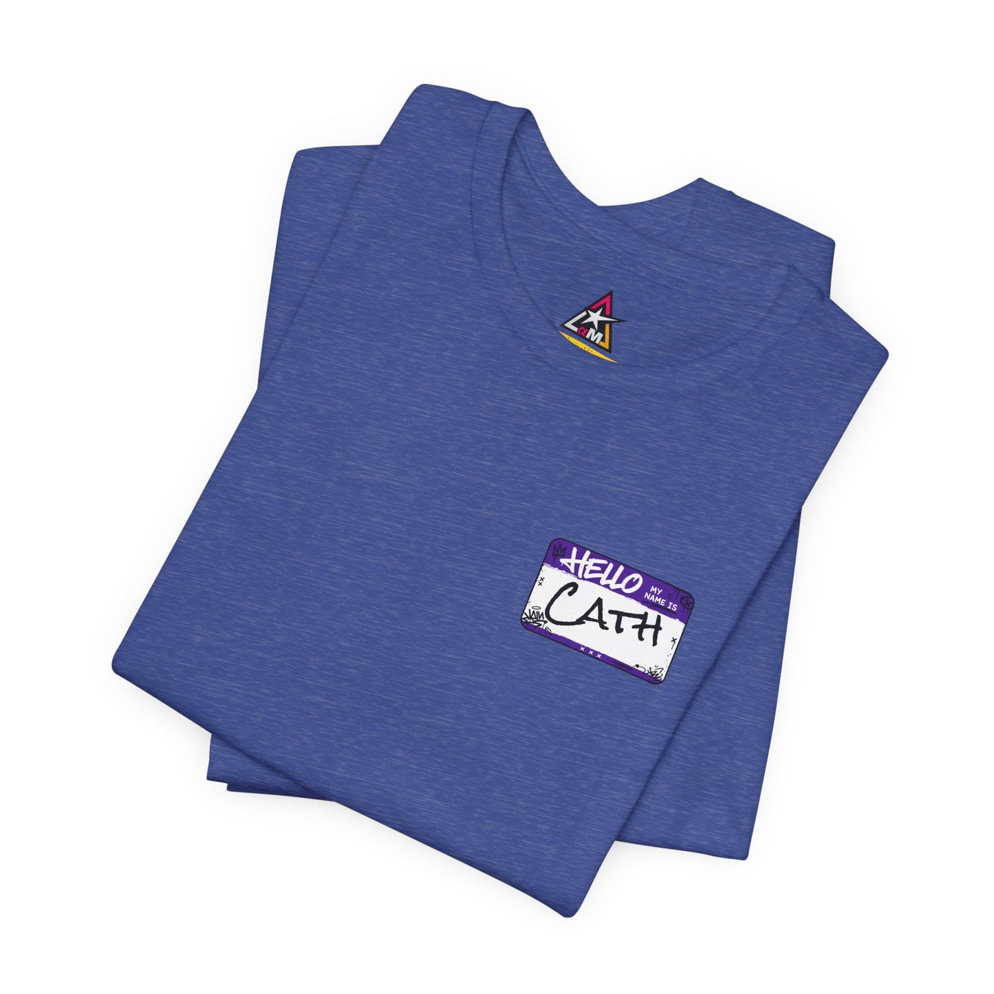 Custom Name Tag – Personalized Streetwear Graphic Tee
