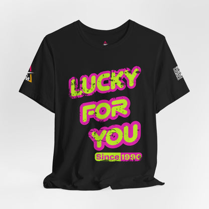 Lucky For You Since 1990 Birthday Graphic Tee