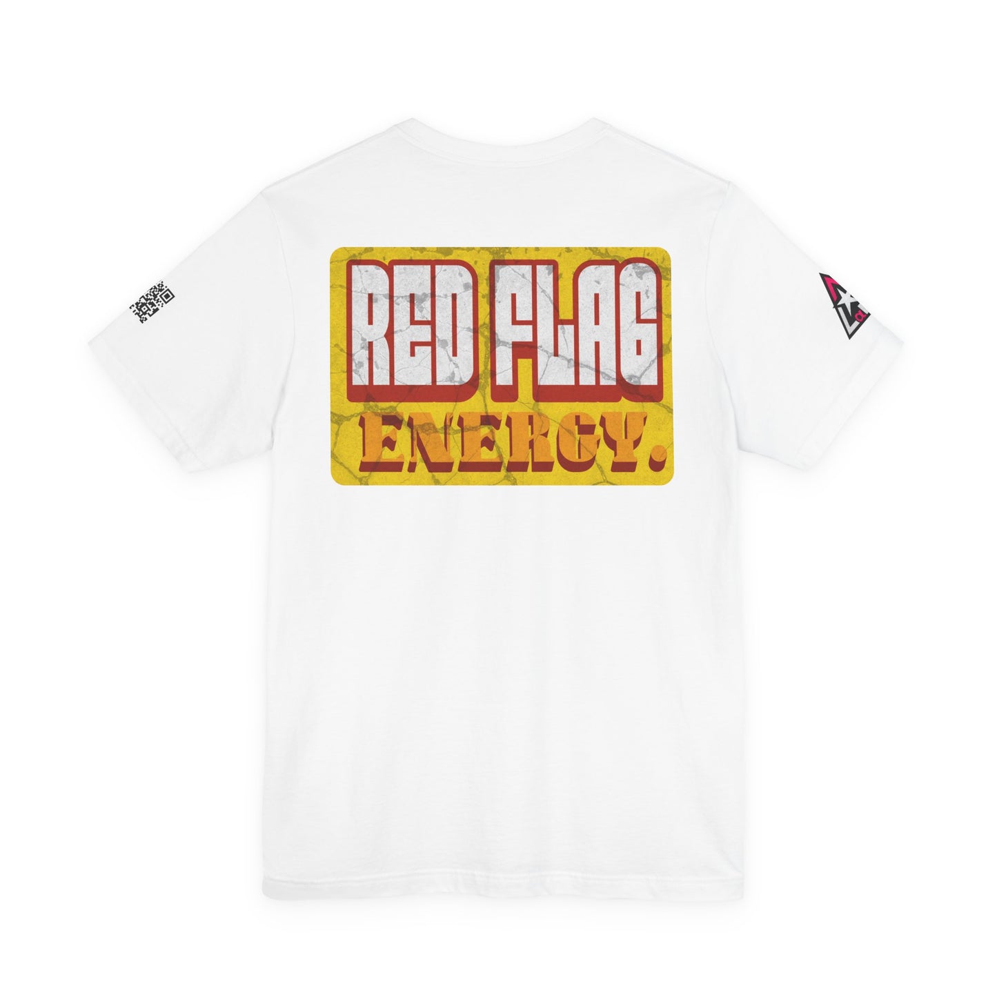 RED FLAG ENERGY | Funny Dating Graphic Tee | Red Flag Humor Streetwear
