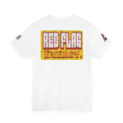 RED FLAG ENERGY | Funny Dating Graphic Tee | Red Flag Humor Streetwear