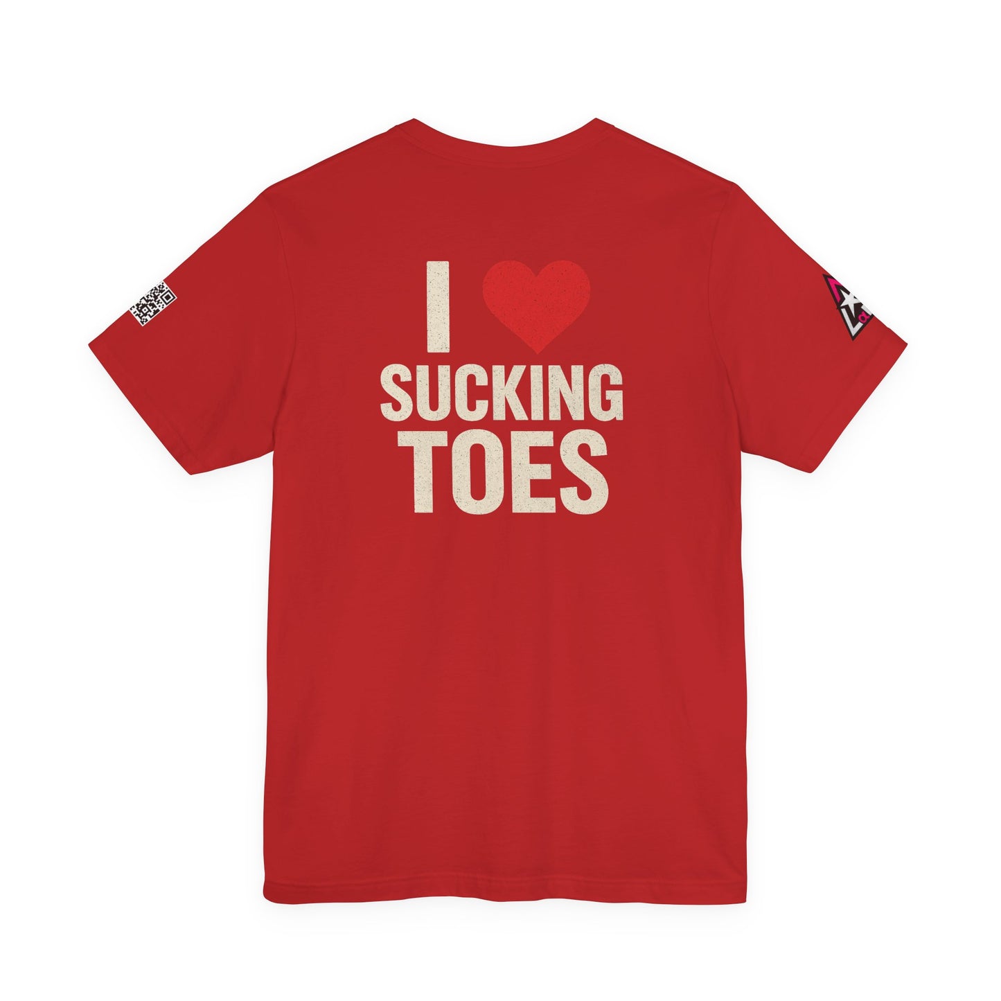 I Love Sucking Toes – Funny Dirty Humor Graphic Tee