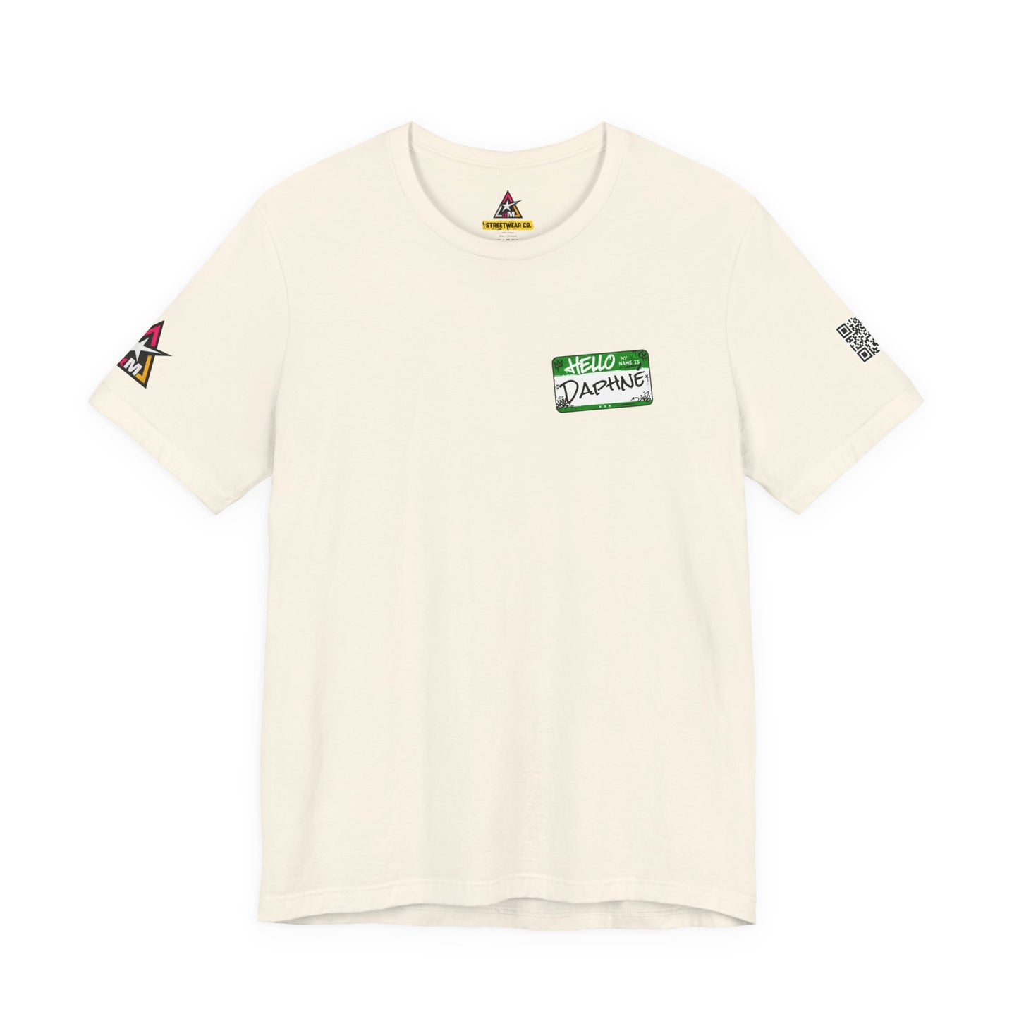 Custom Name Tag – Personalized Streetwear Graphic Tee