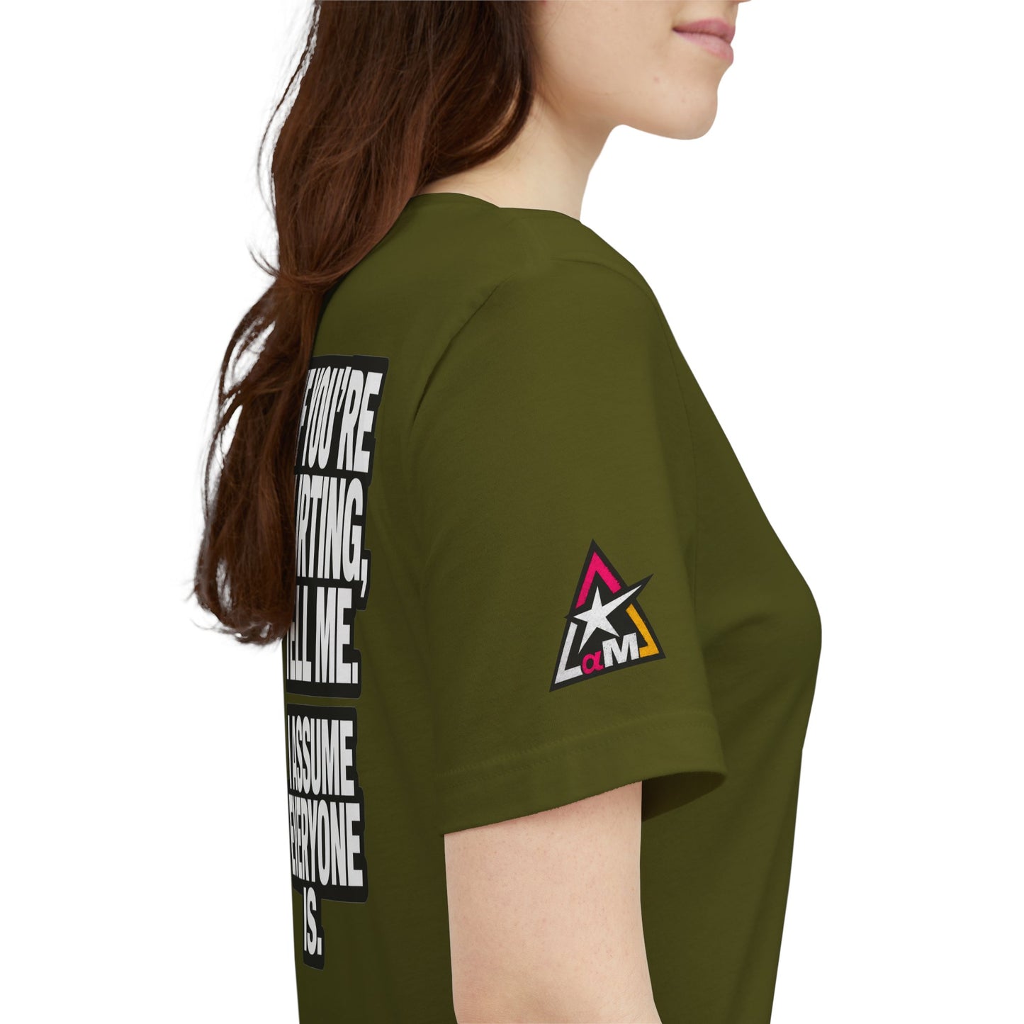 If You’re Flirting Tell Me – Cocky Funny Graphic Tee