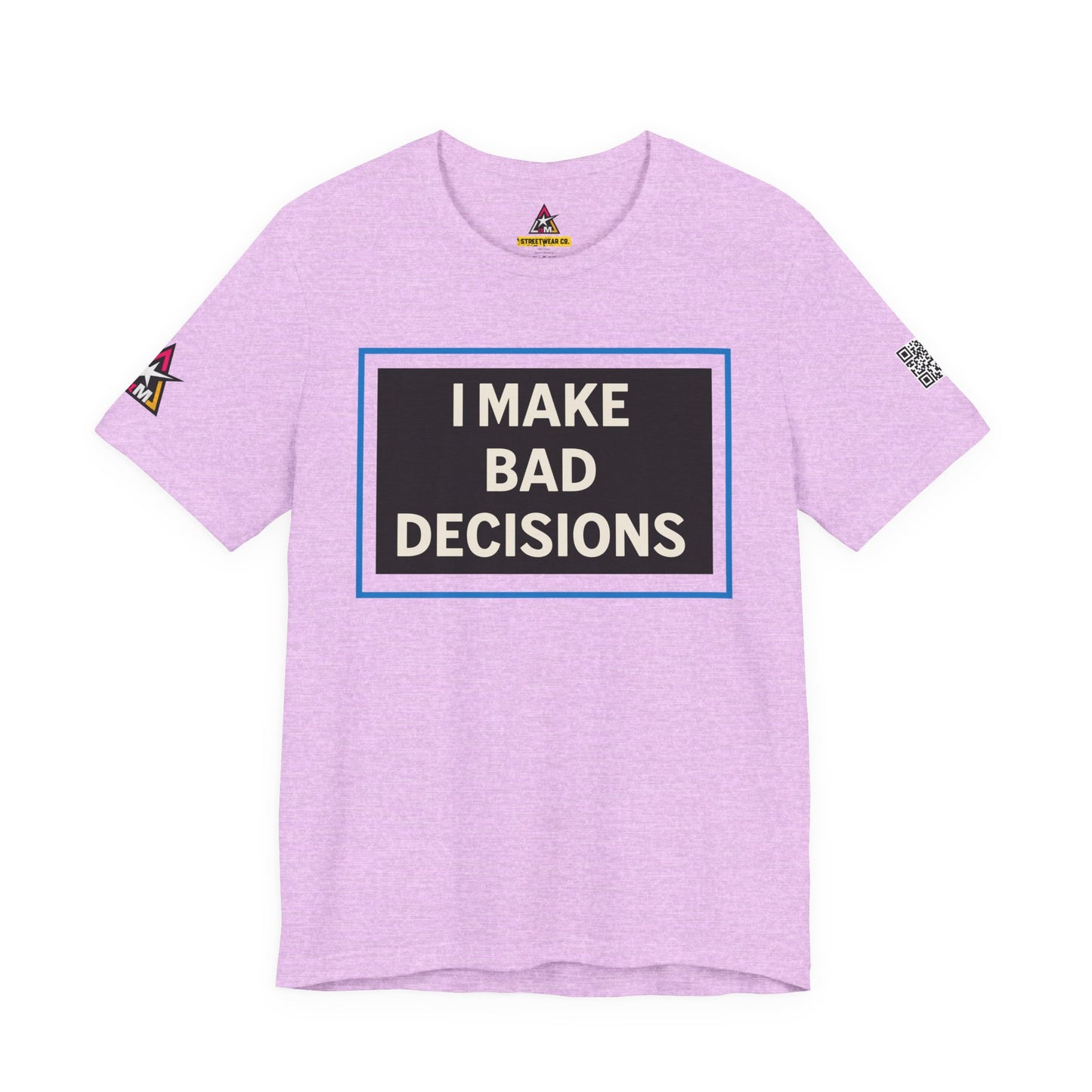 I MAKE BAD DECISIONS | Funny Las Vegas Graphic Tee | Party & Casino Streetwear