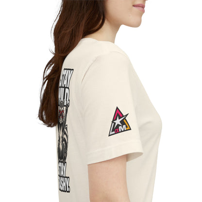 Stay Wild, Stay Trashy – Funny Raccoon Graphic Tee