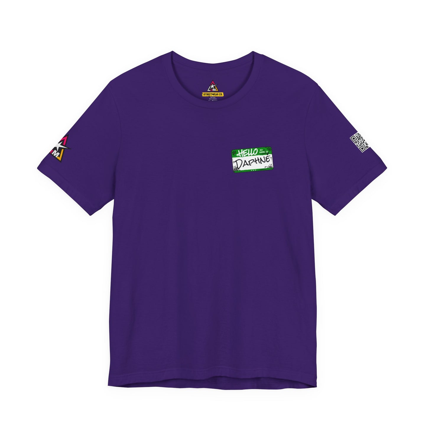 Custom Name Tag – Personalized Streetwear Graphic Tee